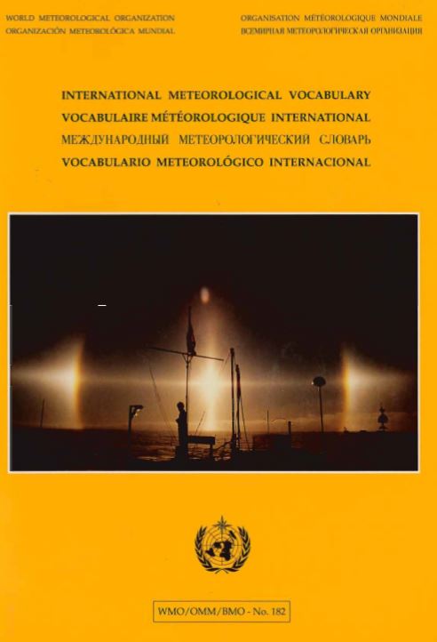 International meteorological vocabulary