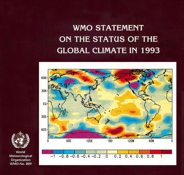 WMO Statement on the status of the global climate in 1993