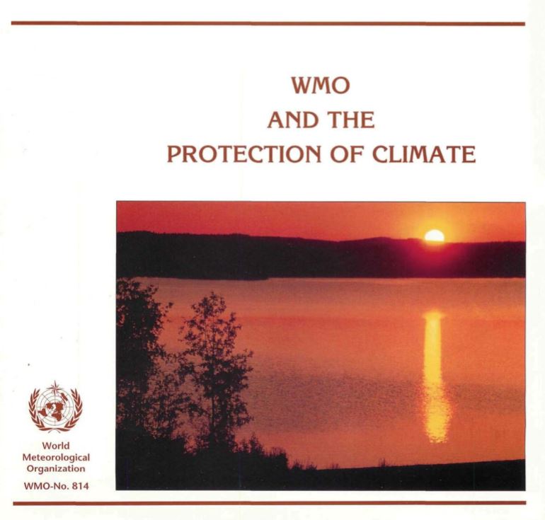 WMO and the protection of climate