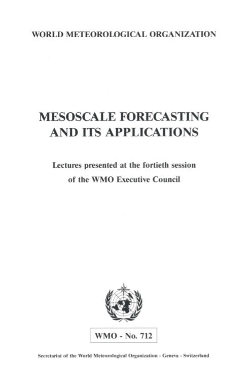 Mesoscale forecasting and its applications