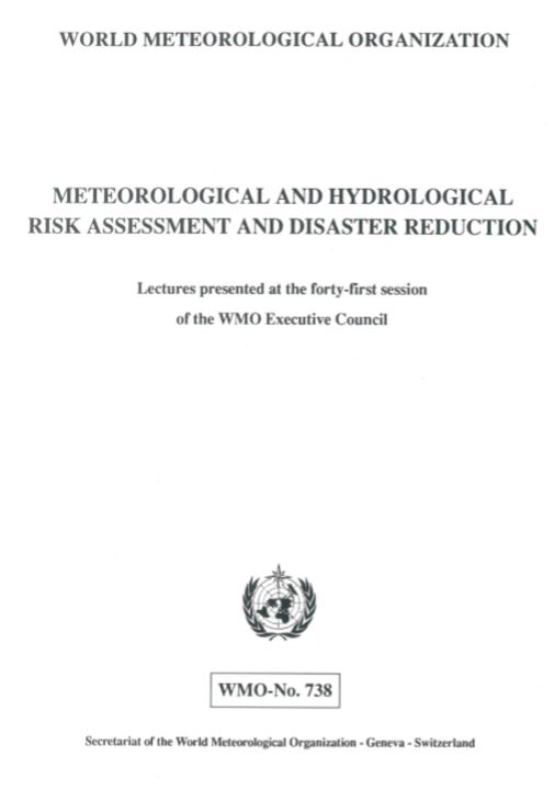 Meteorological and hydrological risk assessment and disaster reduction