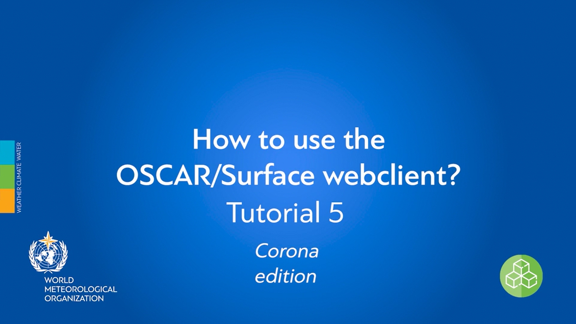 OSCARSurface video tutorial