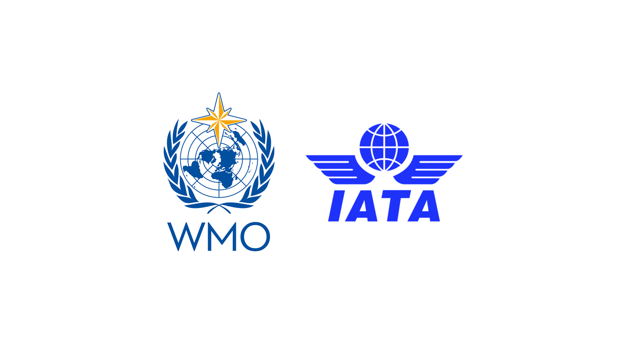 WMO and IATA logos