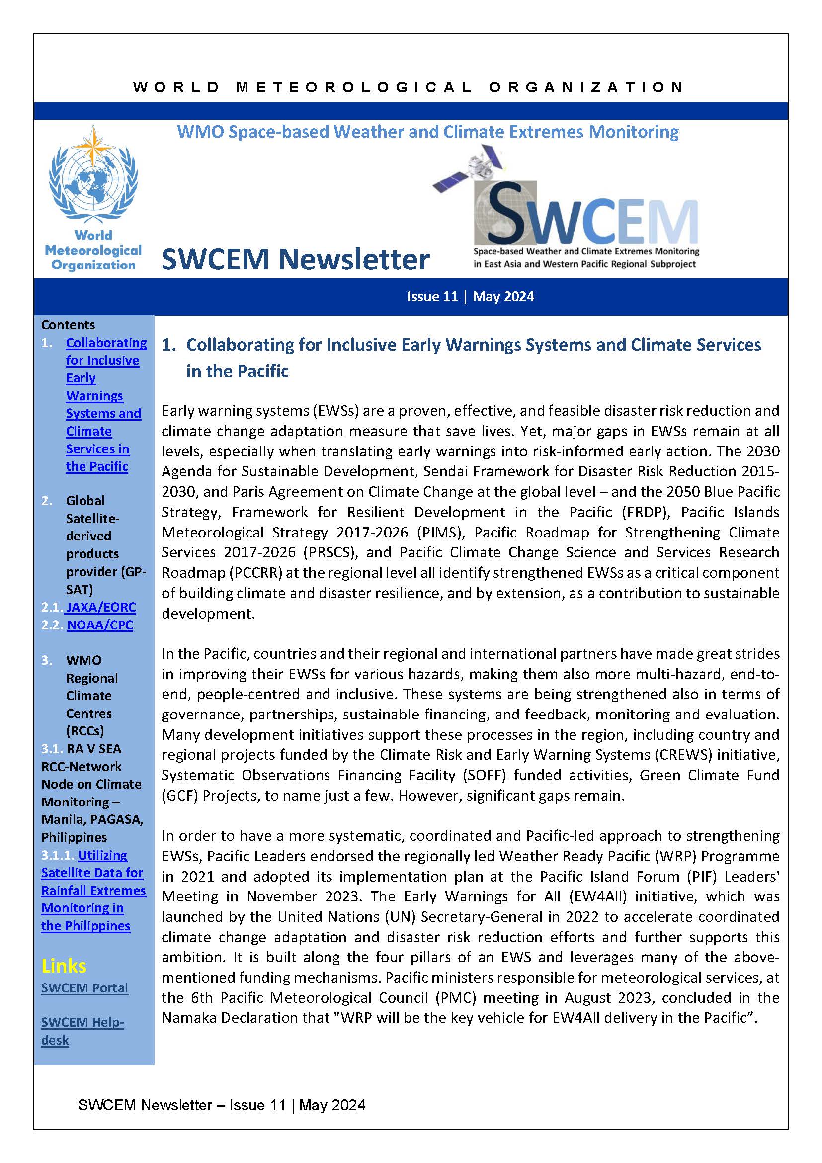 SWCEM-10 issue
