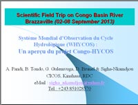Status of Congo-HYCOS