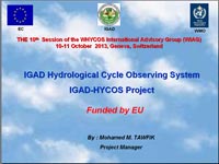 Status of IGAD-HYCOS