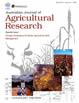 Australian Journal of Agricultural Research Cover