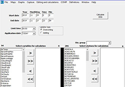Interface to convert detailled data to daily data Interface to convert detailled data to daily data