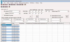 Manual data capture inteface Manual data capture inteface