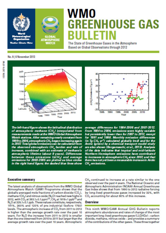 front page GHG Bulletin 9