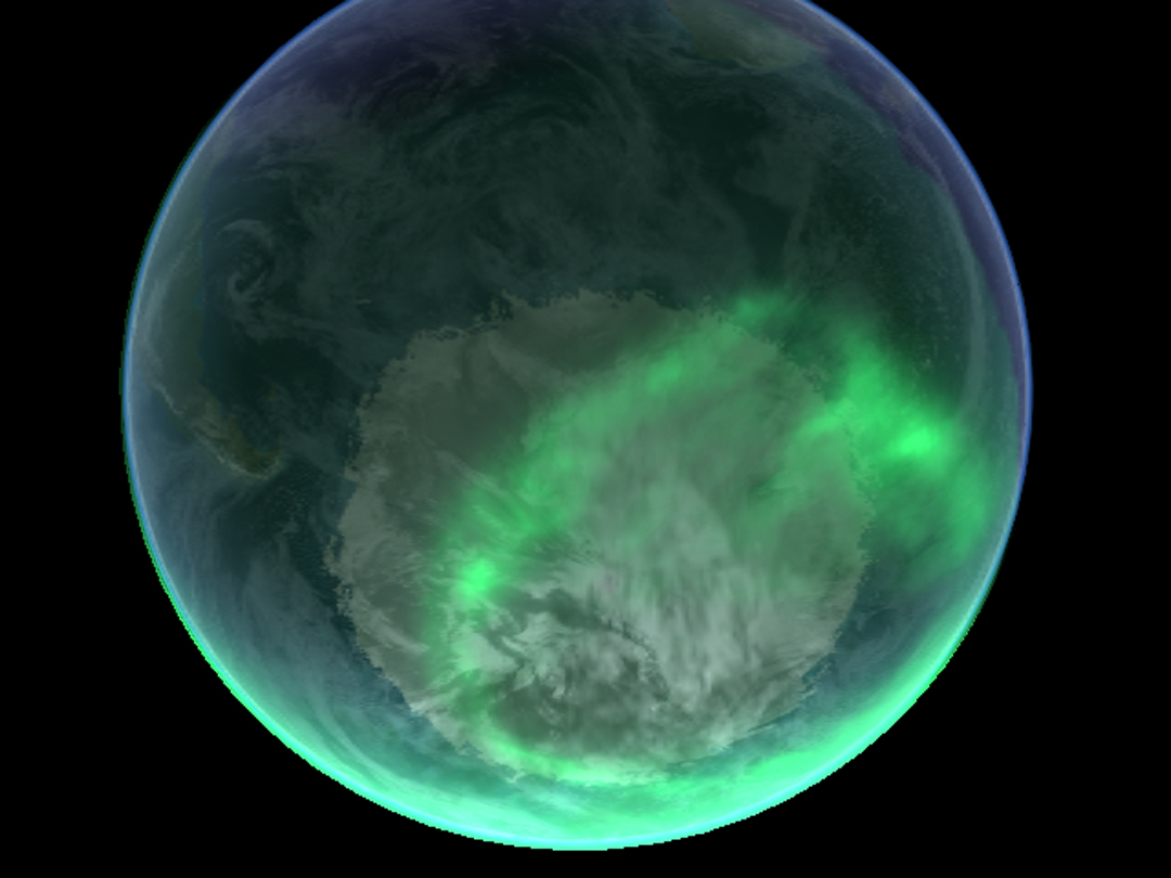 aurora-south-pole