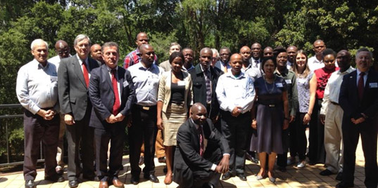 Group picture: Regional Technical Meeting and User/CONOPS Workshop, Pretoria, South Africa 26-30 October 2015