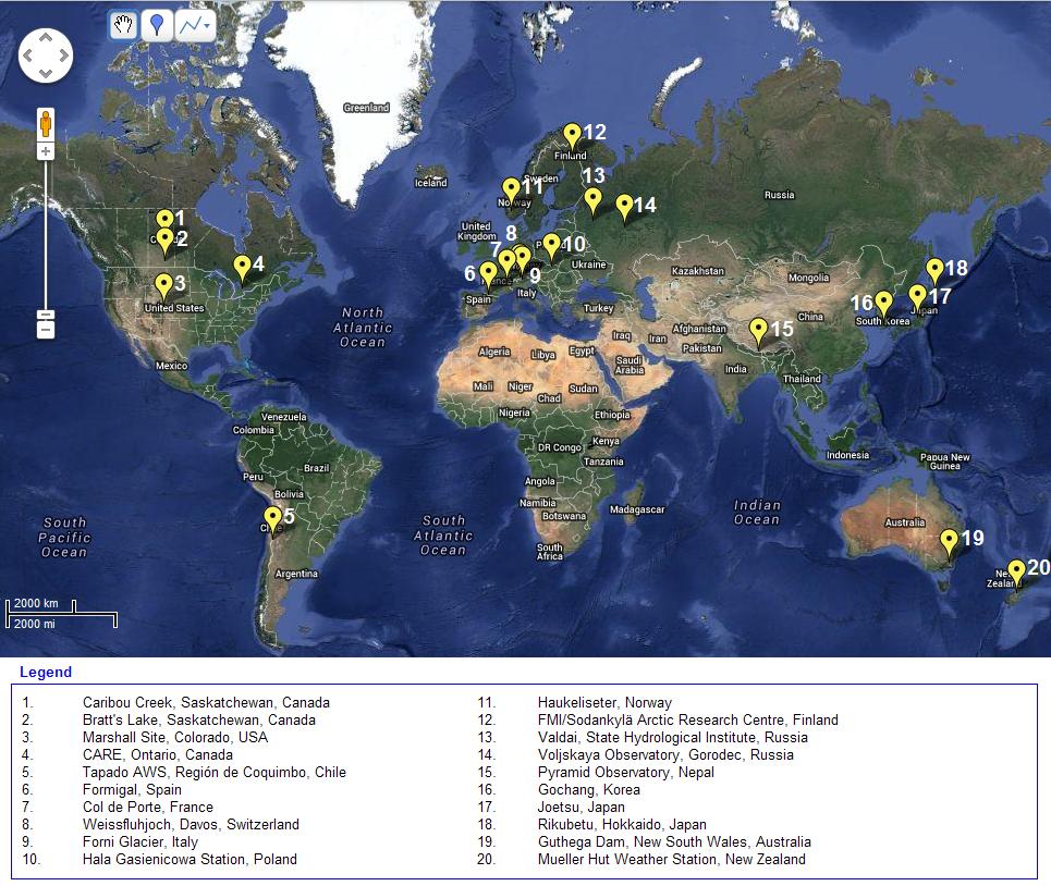 SPICE Site Map