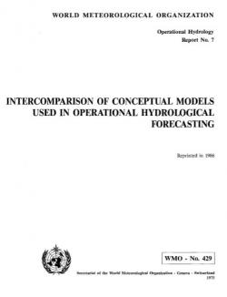 Intercomparison of conceptual models used in operational hydrological forecasting