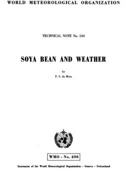 Soya bean and weather