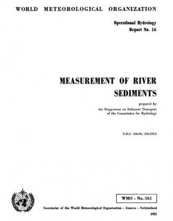 Measurement of river sediments