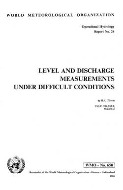 Level and discharge measurements under difficult conditions