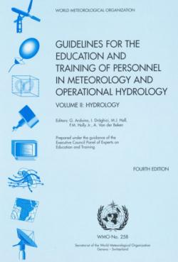 Guidelines for the education and training of personnel in meteorology and operational hydrology - Volume II: Hydrology