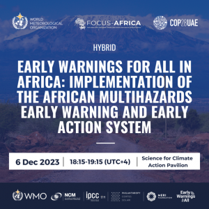 Early Warnings for All in Africa Implementation of the African Multihazards Early Warning and Early Action