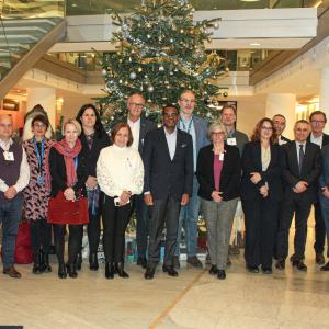 group photo of the EW4All Coordination Meeting 