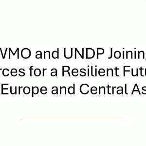 WMO and UNDP join forces