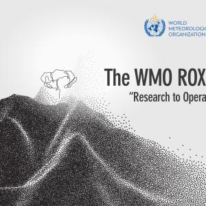 Cover page of the Webinar series with the WMO logo