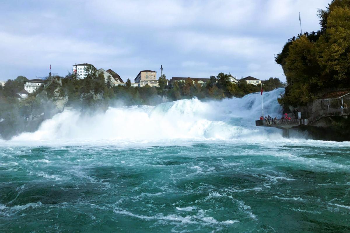 Rhin waterfall - by Nirina Ravalitera