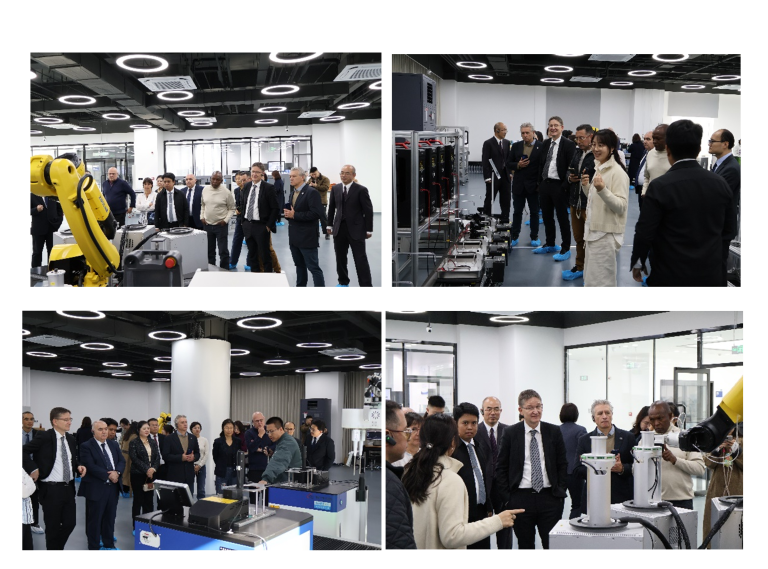 Visiting laboratories of RIC Beijing