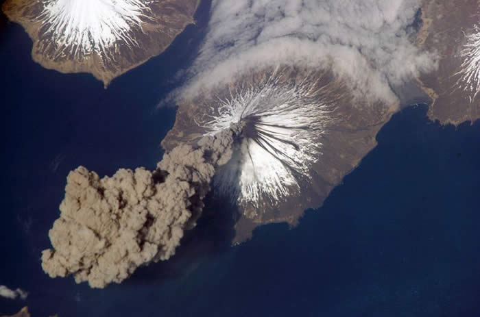 Alaskan volcano